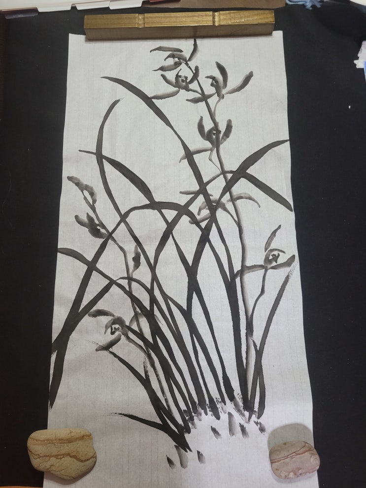 사군자 그림 배우기