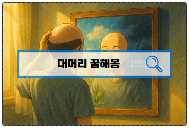  [무료꿈해몽] 대머리꿈해몽 대머리가되는꿈 탈모 머리카락대머리되는