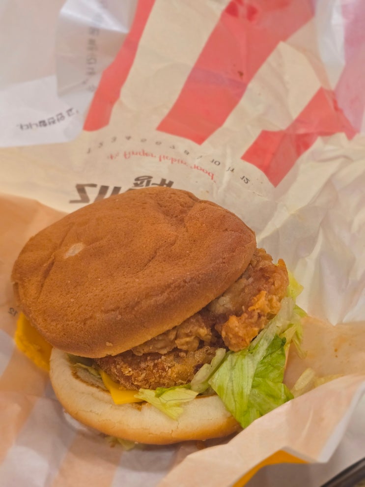  징거타워버거 진짜 맛있을까? KFC 인기 메뉴 솔직 리뷰