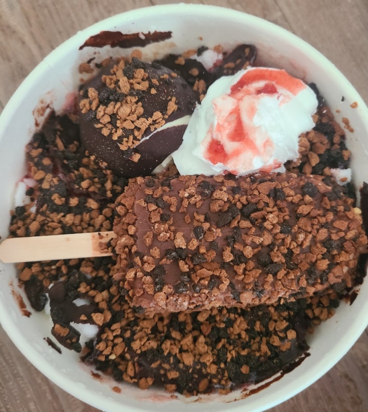  [포천설빙] 설빙 신메뉴 깨먹는 돼지바 설빙 리얼 후기