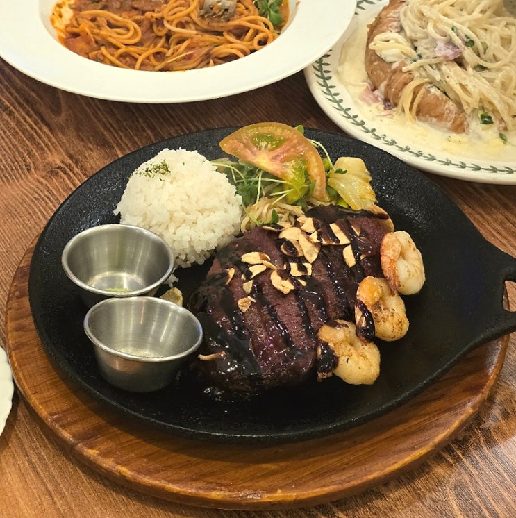  아이랑 가기좋은 일산 웨스턴돔 맛집 갈릭쿡앤스토리