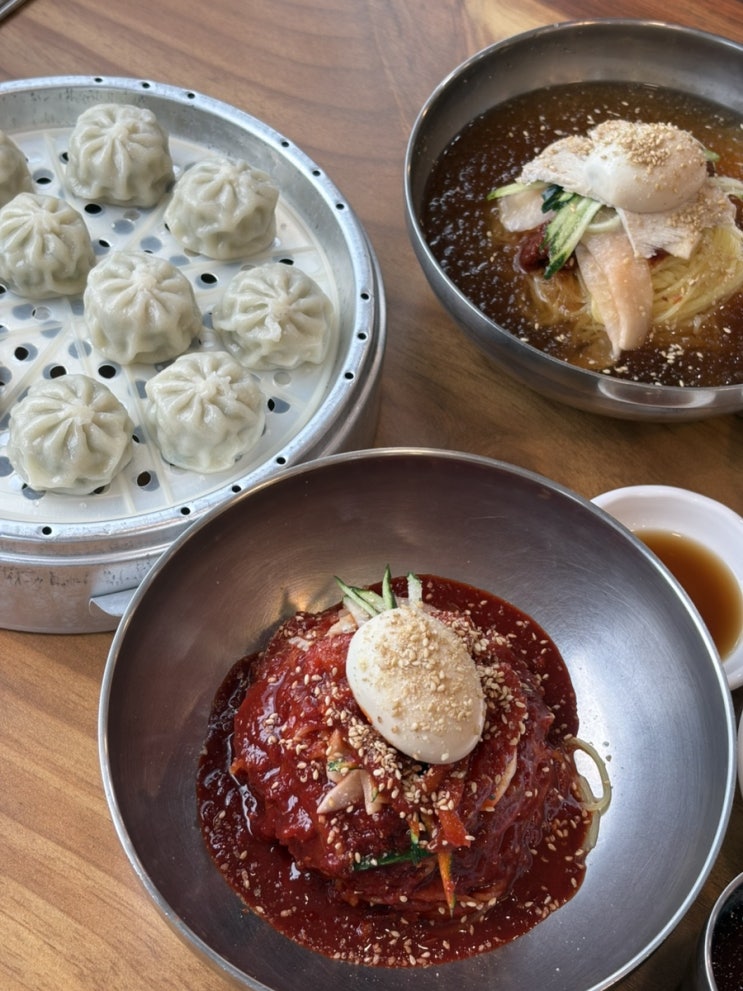  포항밀면 맛집 북구 양덕동밥집 만두도 맛있는 밀면이야기