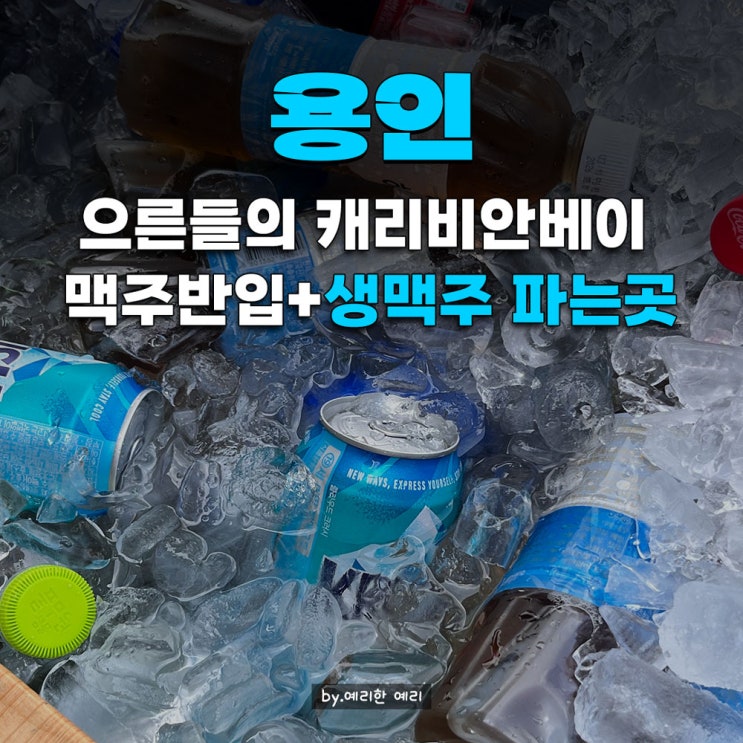  캐리비안베이 맥주 반입 꿀팁 생맥주 판매위치 까지! 어른의 캐리비안베이