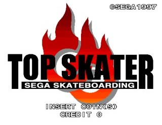  오락실 게임 기판 세가 탑스케이터 Sega Top Skater