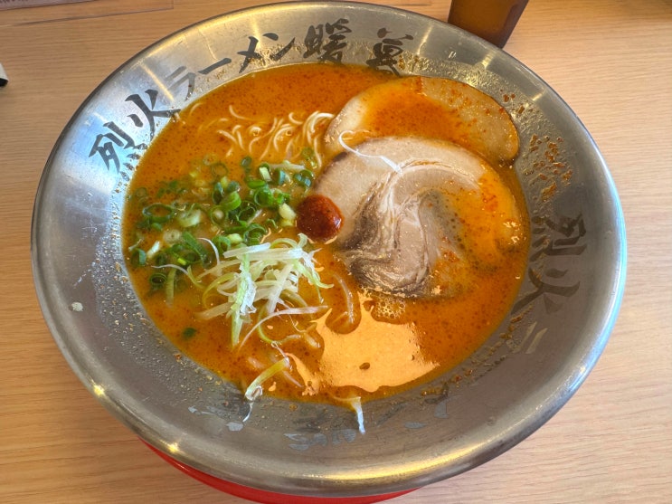  오키나와 국제거리 맛집 단보라멘 한국인 취향저격 매운맛