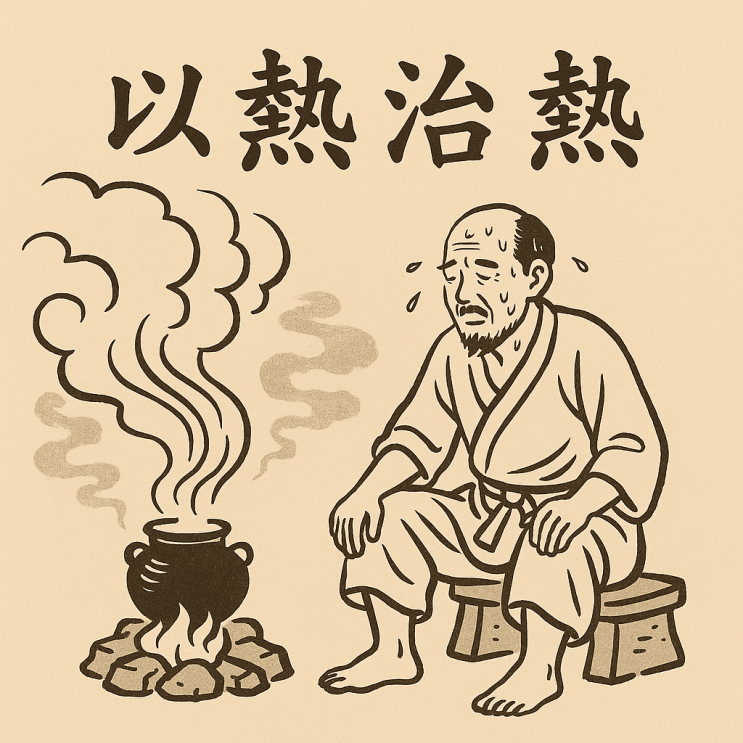   이열치열(以熱治熱) — 열로 열을 다스린다