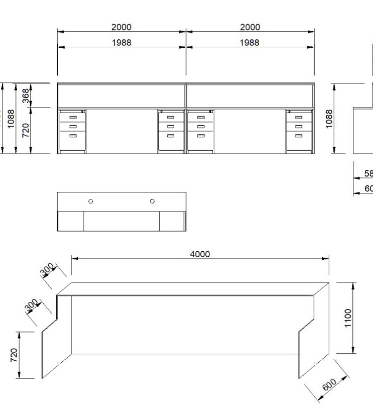  Information Desk _ Reception Desk _ 인포메이션 데스크
