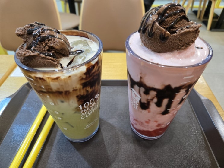  [분당] 다시 돌아온 메가커피 초코 젤라또