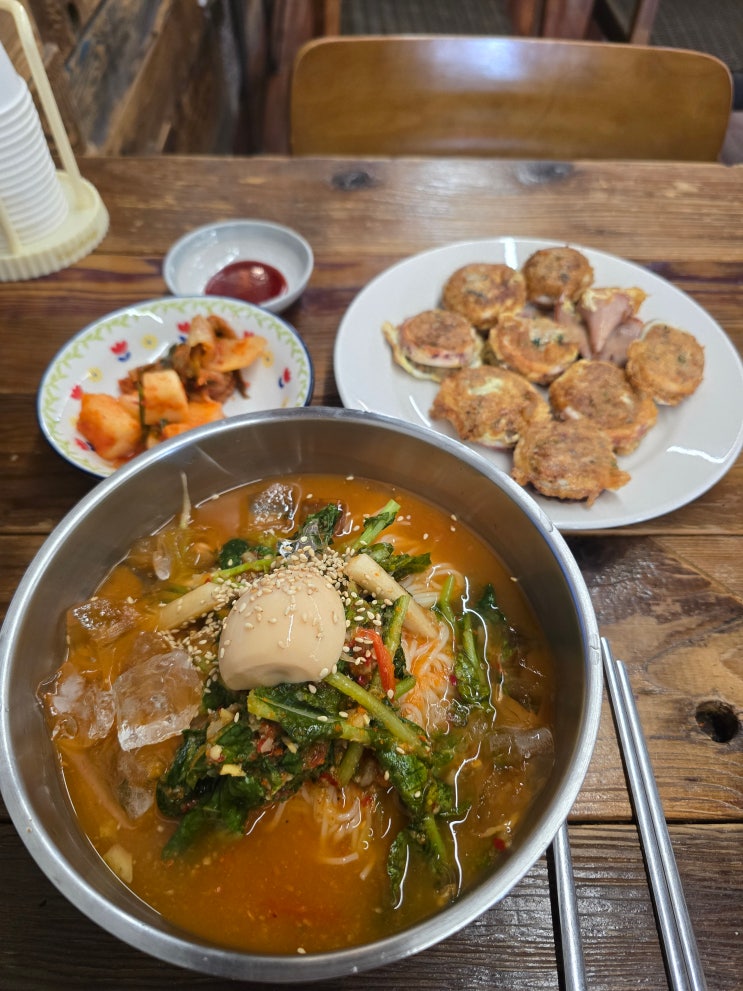  속초 시외버스터미널 맛집 들녘국수 현지인 추천 국수 맛집