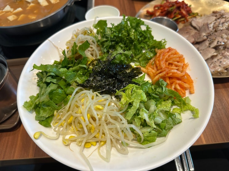  아산 배방 내돈내산 부모님 모시고 가기 좋은 청국장 맛집 꽁당보리밥본점