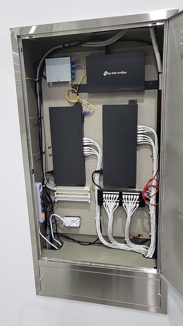  MDF / EPS / IDF / 110 block / LAN