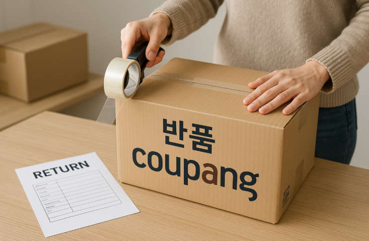  쿠팡 반품 비닐 없을때 어떻게 하나요?