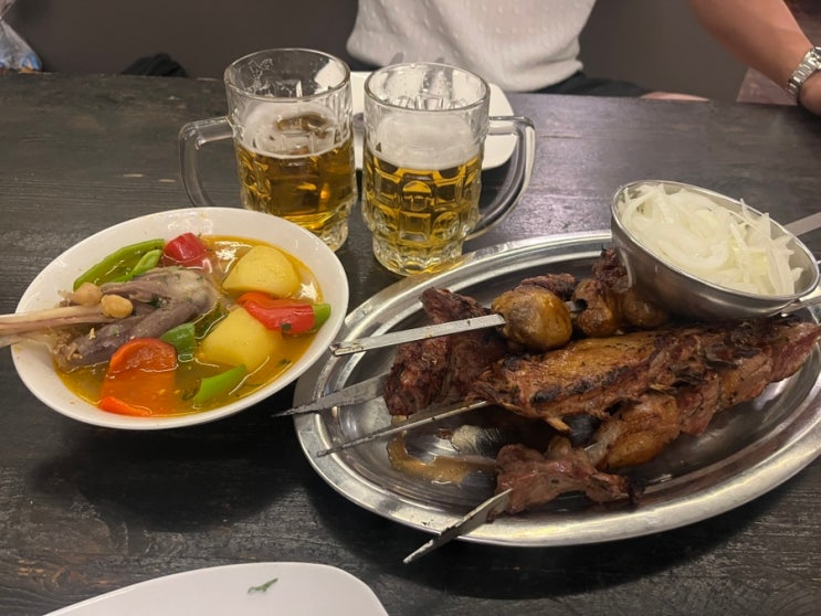  [알마티 맛집] 샤슬릭 맛집 양꼬치 강추 Shashlychok Na Pastera