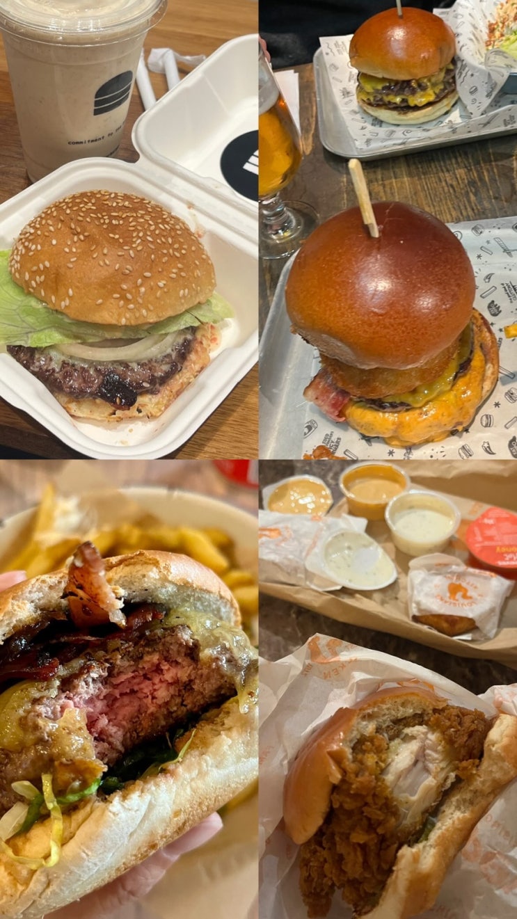  런던 버거 추천 BLEECKER BURGER, Fat Hippo, Honest Burgers, Five guys, Popeyes 등