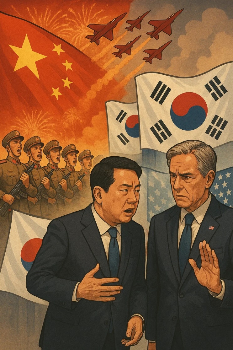 중국 전승절 부각 속 한국과 미국의 복잡한 외교 무대