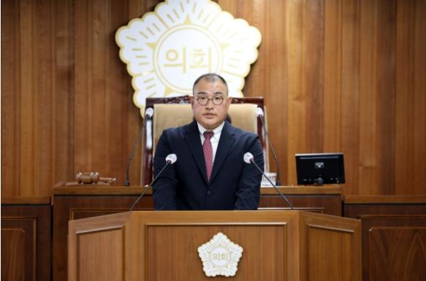 계양구의회 이상호 의원, 구내식당 식자재 납품 계약, 공정성․투명성 강화 촉구 의정자유발언
