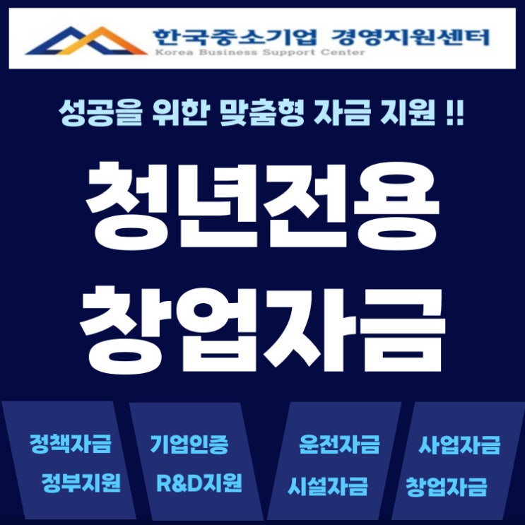  청년전용창업자금대출 조건 총정리! 최대 2억, 정부 지원받는 법?