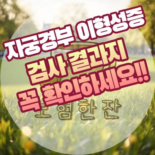  자궁경부 이형성증 진단 받았다면 검사결과지 꼭 확인하세요