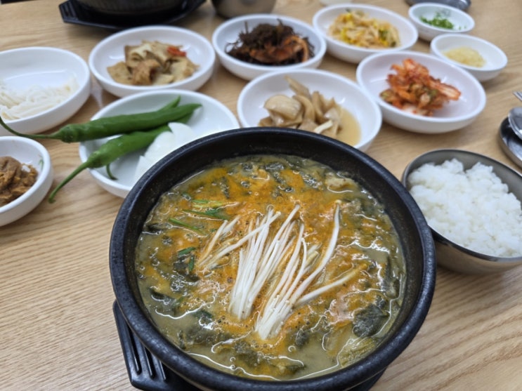  양산 추어탕 여름 보양식 진송추어탕 석산점