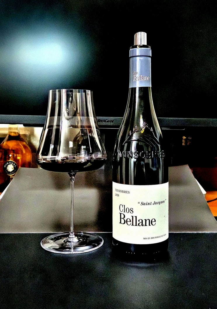  [레드] 끌로 벨란 뱅소브르 생 자크 루즈 2020 Clos Bellane Vinsobres Saint Jacques Rouge 2020 프랑스 남부 론 레드 와인 리뷰