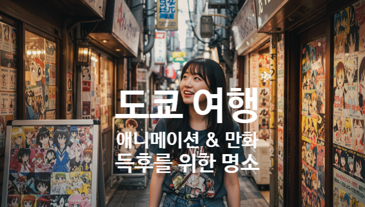  도쿄 애니메이션 덕후를 위한 만화와 애니 성지 5곳 (위치, 찾아가는 방법 등)