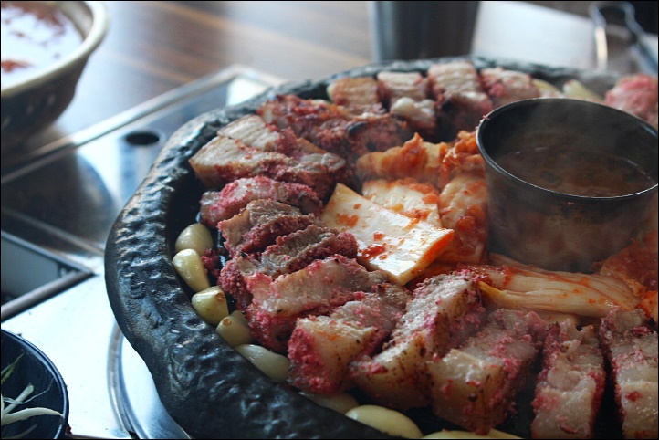  제주도 흑돼지 찐 맛집 명란삼겹 제주 애월 도민 맛집