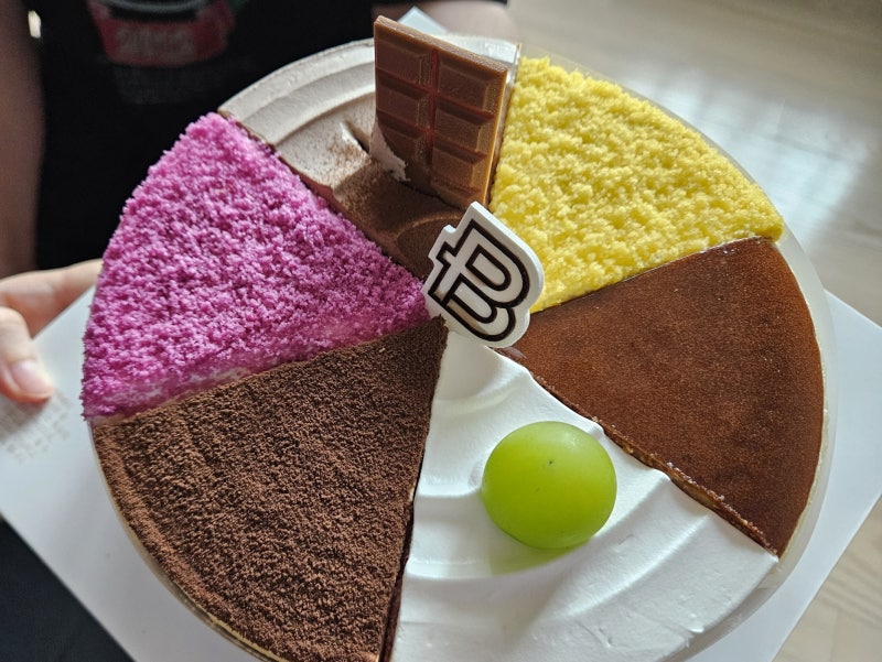 파리바게뜨 마이넘버원 다양한 맛의 케이크를 한 번에