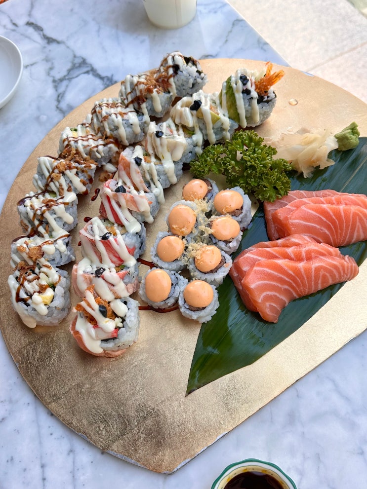  양산 물금읍 롤초밥 플래터 맛집 요루노네코