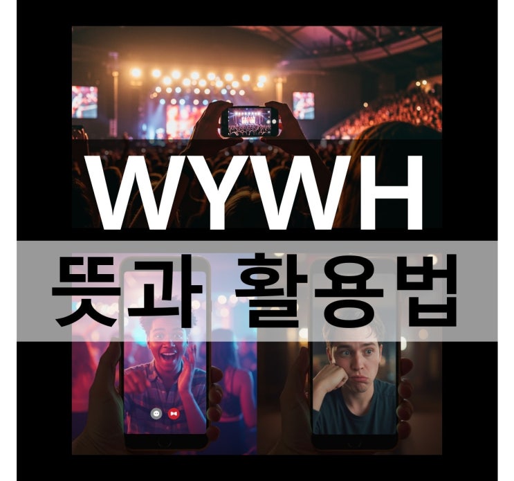  WYWH 뜻과 활용법