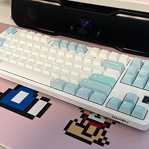 게이밍키보드 다얼유 A87 PRO LCD, 내돈내산 사용 후기