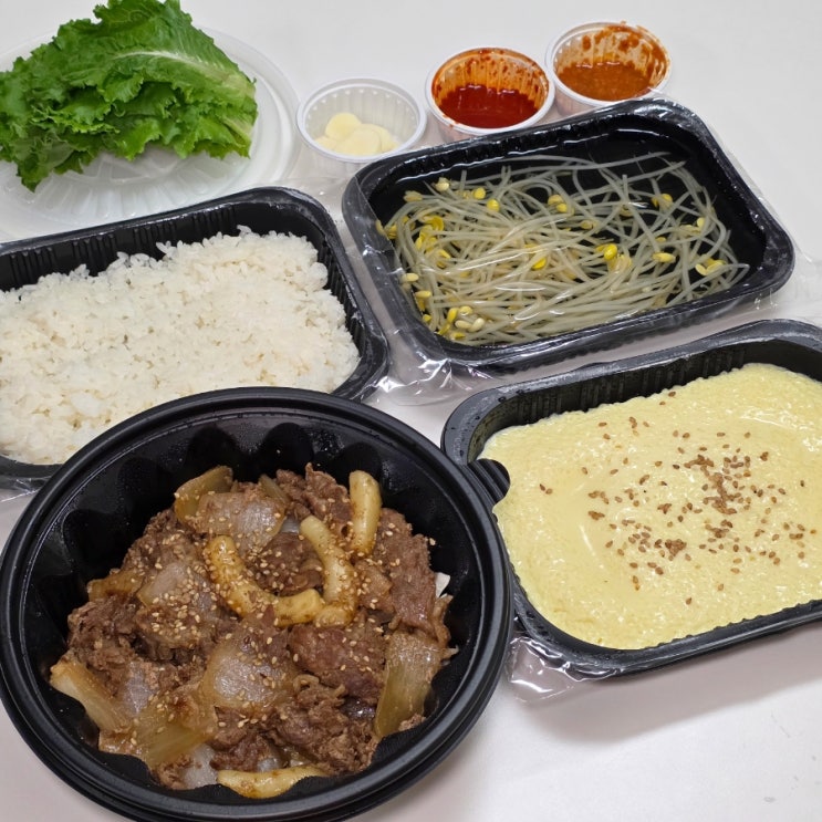  구미 옥계 배달 맛집 제육왕칠백도 직화간장제육 1인세트
