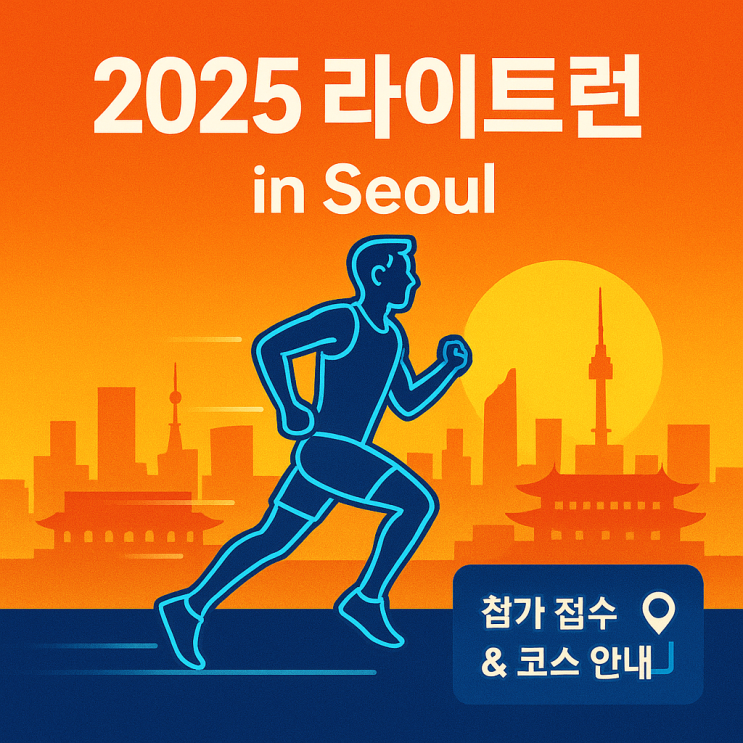  2025 라이트런 in Seoul: 참가 접수 방법 & 코스 안내