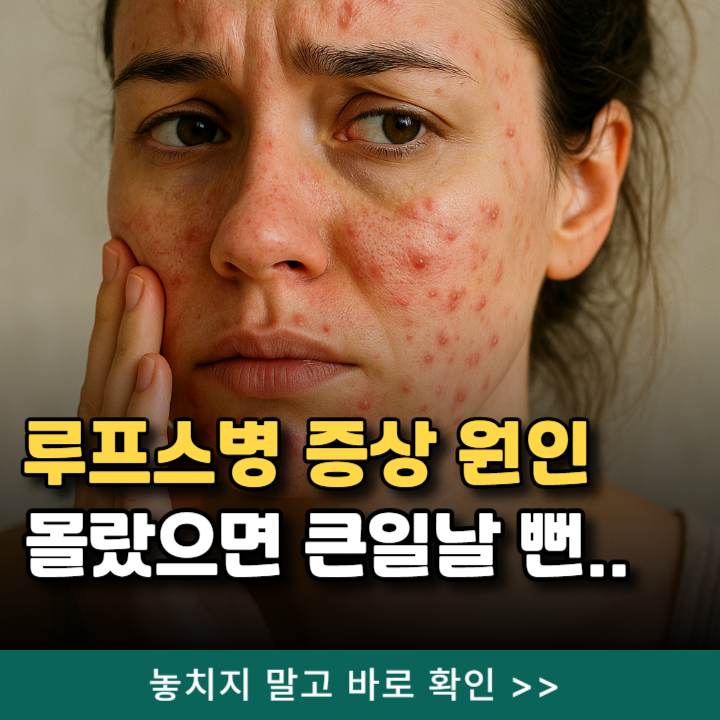  루푸스병 증상 원인 몰랐으면 큰일날 뻔..