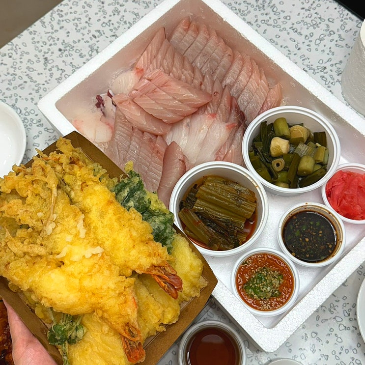  [여수] 선어회 맛집 조일식당 포장 후기 / 부드럽고 풍미 깊은 선어 사시미