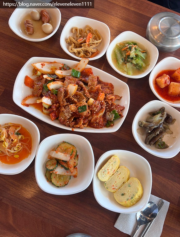  부산 강서구 명지 밥집 한정식 <명지백반>