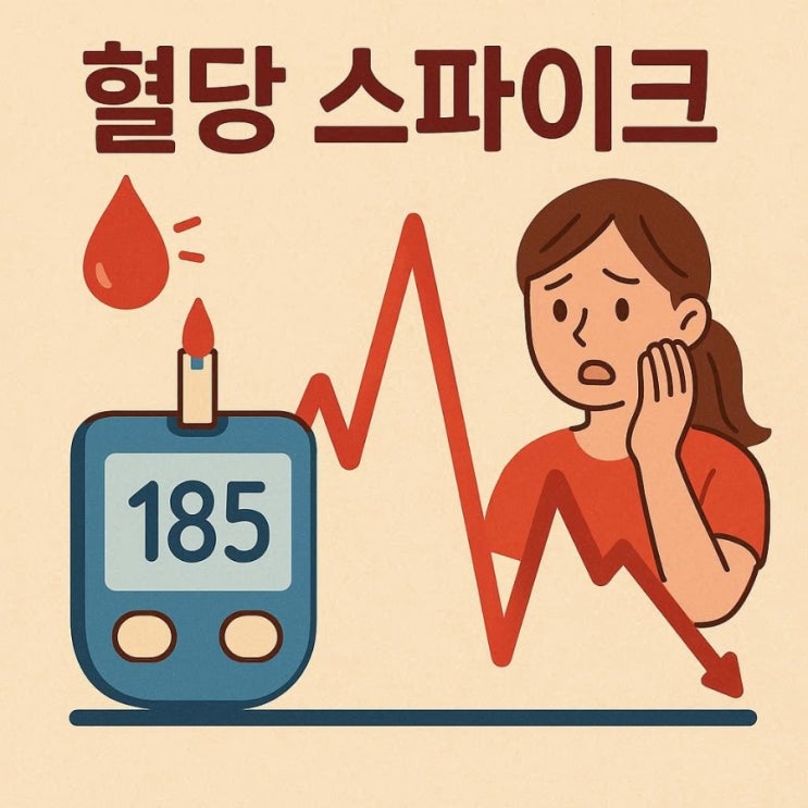  혈당 스파이크 주의보! 식후 졸음이 쏟아진다면? ️️