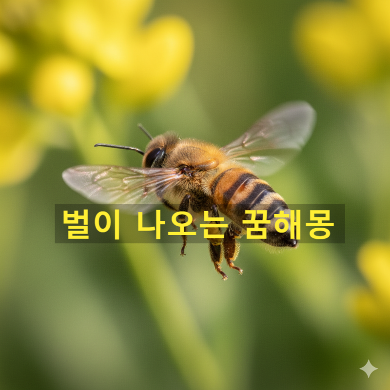 벌이 나오는 꿈해몽, 벌에게 쫒기는 꿈해몽 벌떼가 몰려오는 꿈해몽