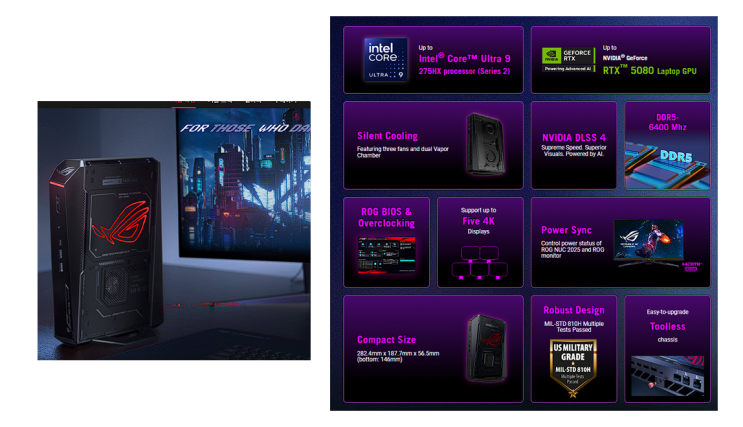  게이밍, 영상편집용 미니 PC 고민 끝! 2025년형 ASUS NUC 라인업과 ROG NUC, NUC 15 Performance 심층 리뷰