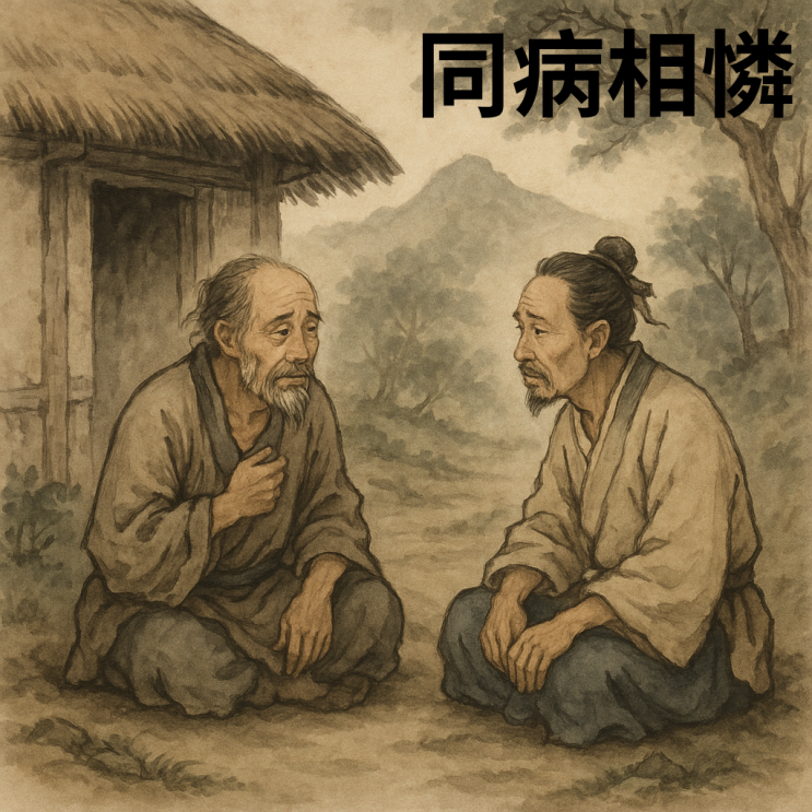   동병상련(同病相憐) — 같은 아픔을 지닌 자들의 연민