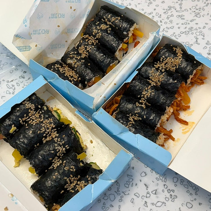  [여수] 여수여행 필수코스 바다김밥 중앙본점 내돈내산 포장후기