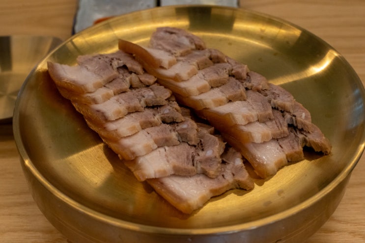  여주 막국수맛집 신래천막국수 메밀막국수와 수육 시원한 점심 한상