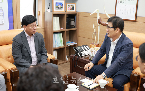  함평군-금호타이어 협력 강화, 빛그린산단 신공장 함평 월야면 외치리 일원으로 이전한다