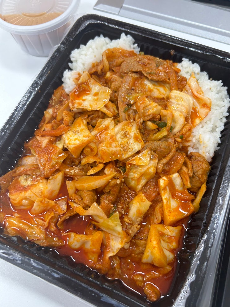  [안암역] 이공김밥 : 오늘의 포장 메뉴(제육덮밥, 치즈돈까스, 쫄면 )