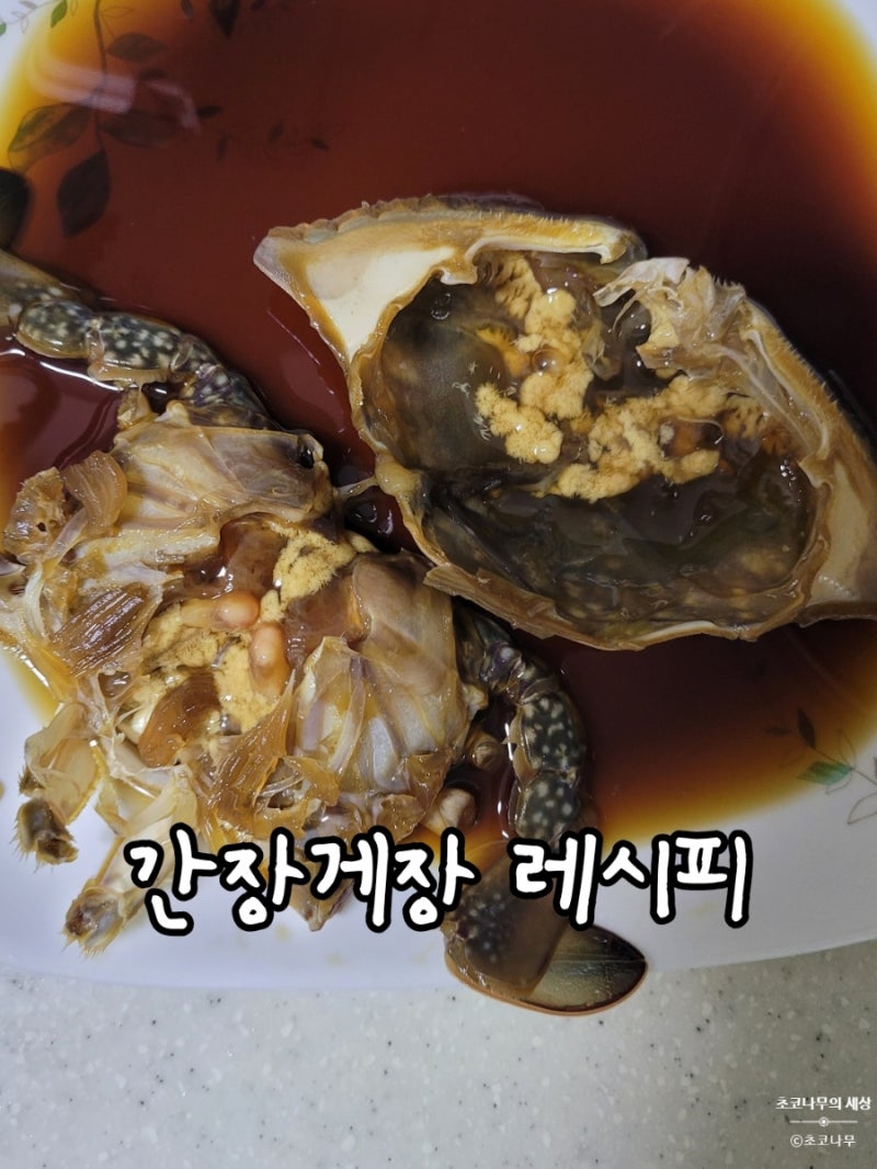 류수영 간장게장 레시피 어남선생 밥도둑 간장게장 맛있게 만드는법