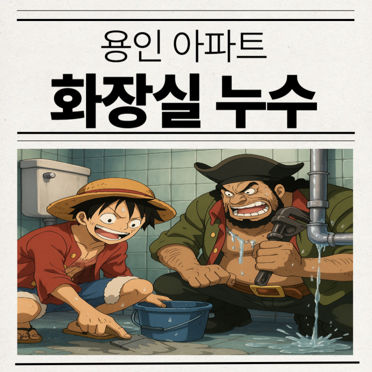  용인 화장실 누수 아랫집 거실 천장 조명 물샘 문제 아파트 방수공사