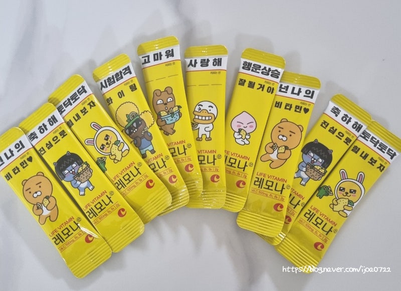 경남제약 카카오프렌즈 레모나 비타민c