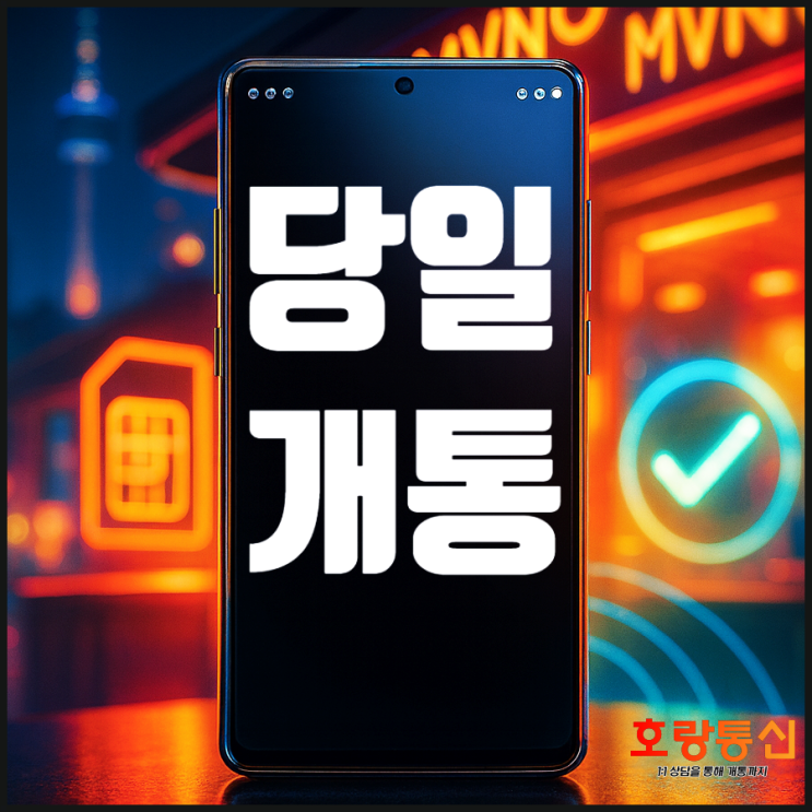 대구선불폰 앤텔레콤 개통 방법 3가지