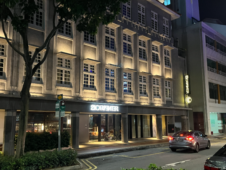 싱가포르 21 Carpenter, a Member of Design hotels 후기