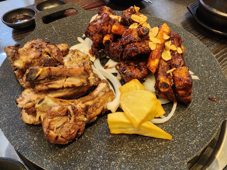  김해 진영 갈비 맛집 고기집 장생쪽갈비 김해진영점