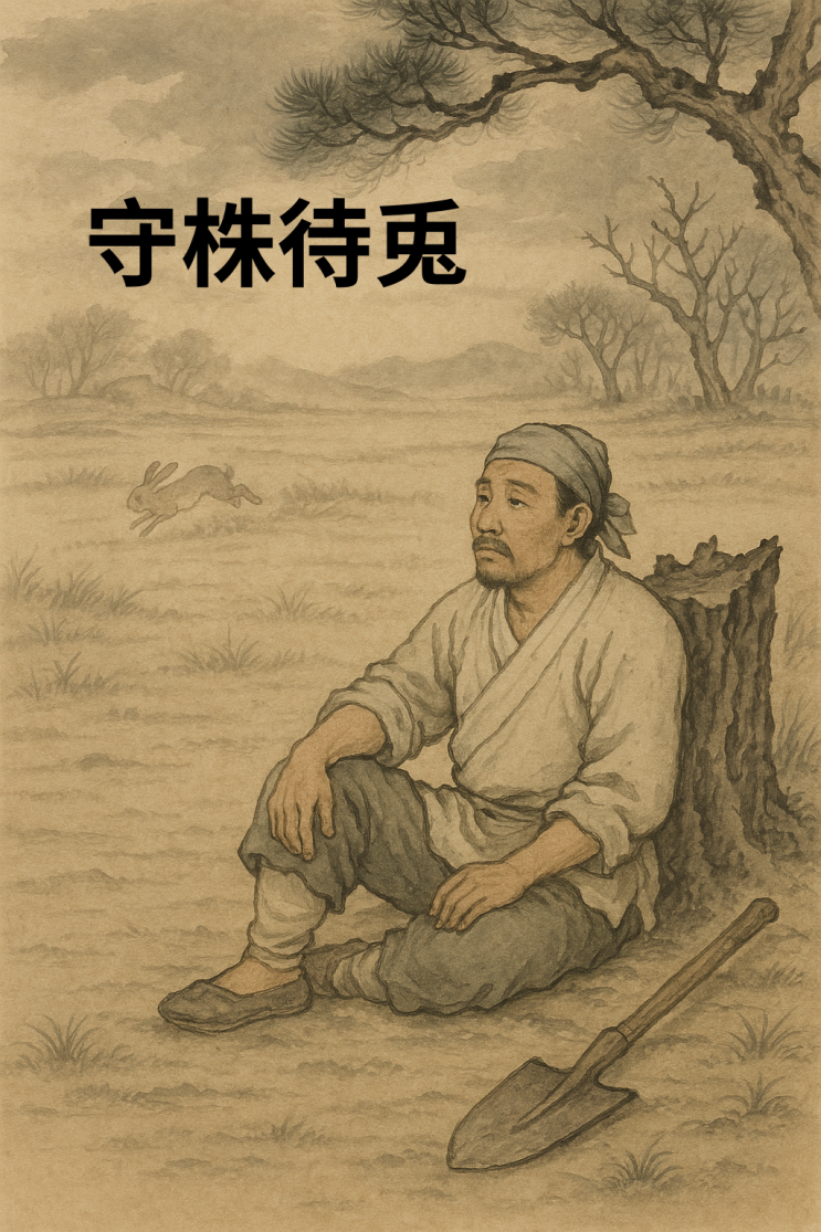   수주대토(守株待兎) — 옛 성공에만 의지하다